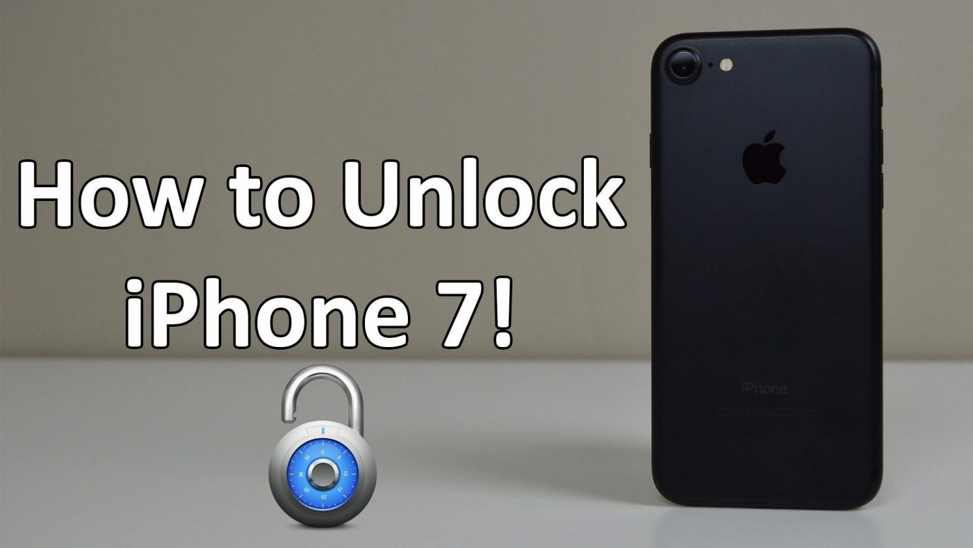 Cách unlock iphone 7 nhanh chóng đơn giản tại nhà