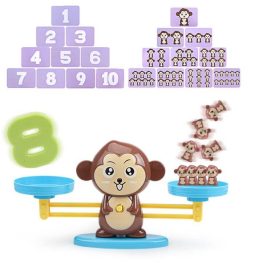 Đồ Chơi Toán Học Khỉ Cân Bằng Giáo Dục Thông Minh Cho Bé Monkey Balance
