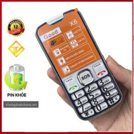 Điện thoại Good X6 - Điện thoại cho người già, trẻ nhỏ